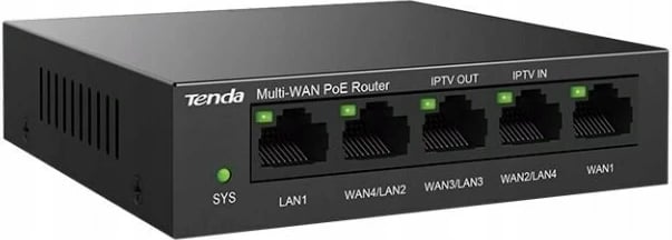 Router Tenda G0-5G-PoE 5, Gigabit Ethernet, 16 MB flash, 128 MB RAM, Zi