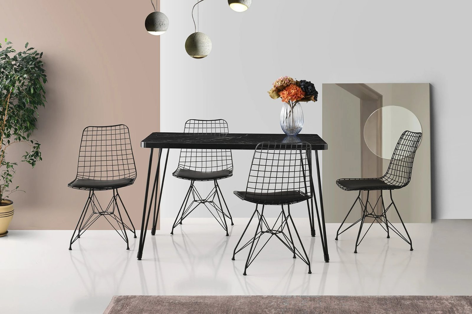 Tavolinë ngrënieje Hanah Home, Lagos, 1421