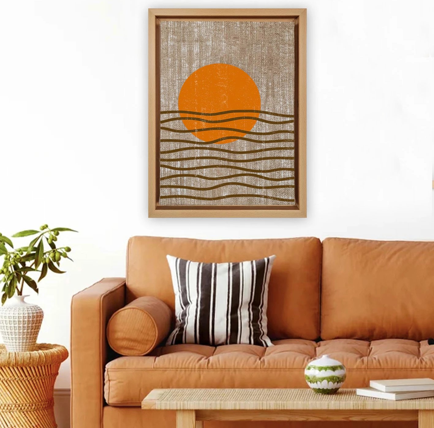 Pikturë dekorative në kanavacë, shumëngjyrëshe, Wallity, LNJ71958431153 - 4666, 46x66cm