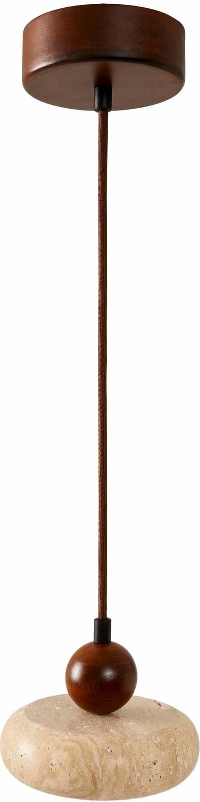 Llambë tavani Opviq, rrethore, ngjyrë arre dhe bezhë