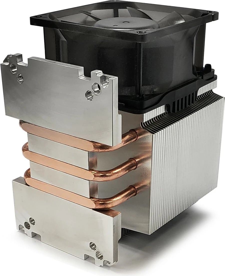 Ftohës CPU Dynatron N6, 8 cm, 800-3000 RPM, Alumin, Bakër, i Zi