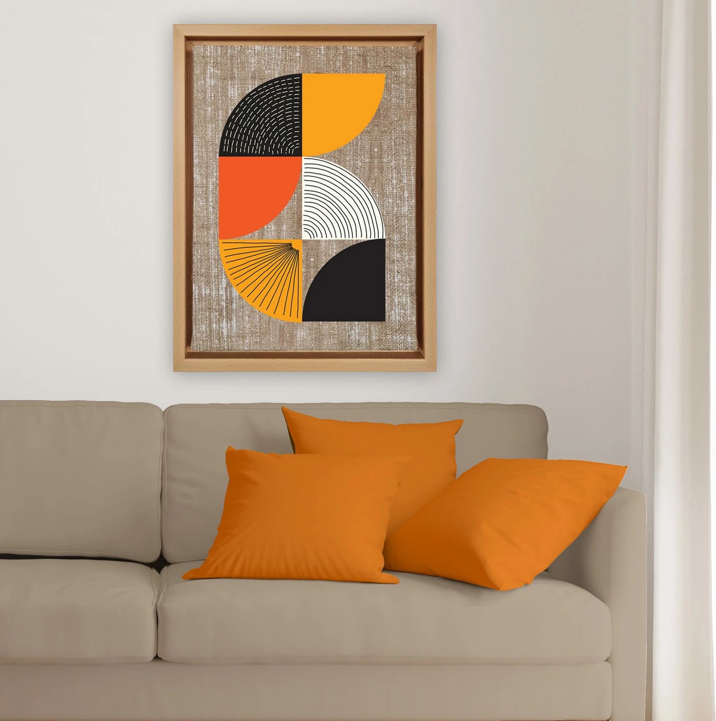 Pikturë dekorative në kanavacë, shumëngjyrëshe, Wallity, LNJ1790153525, 36x46cm