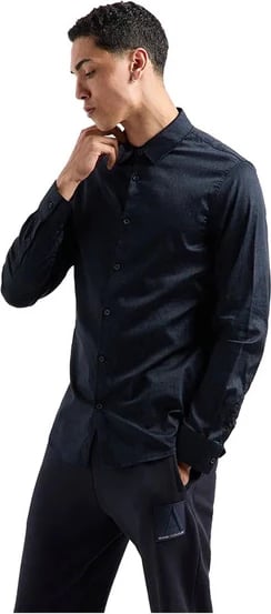 Këmishë për meshkuj Armani Exchange, blu