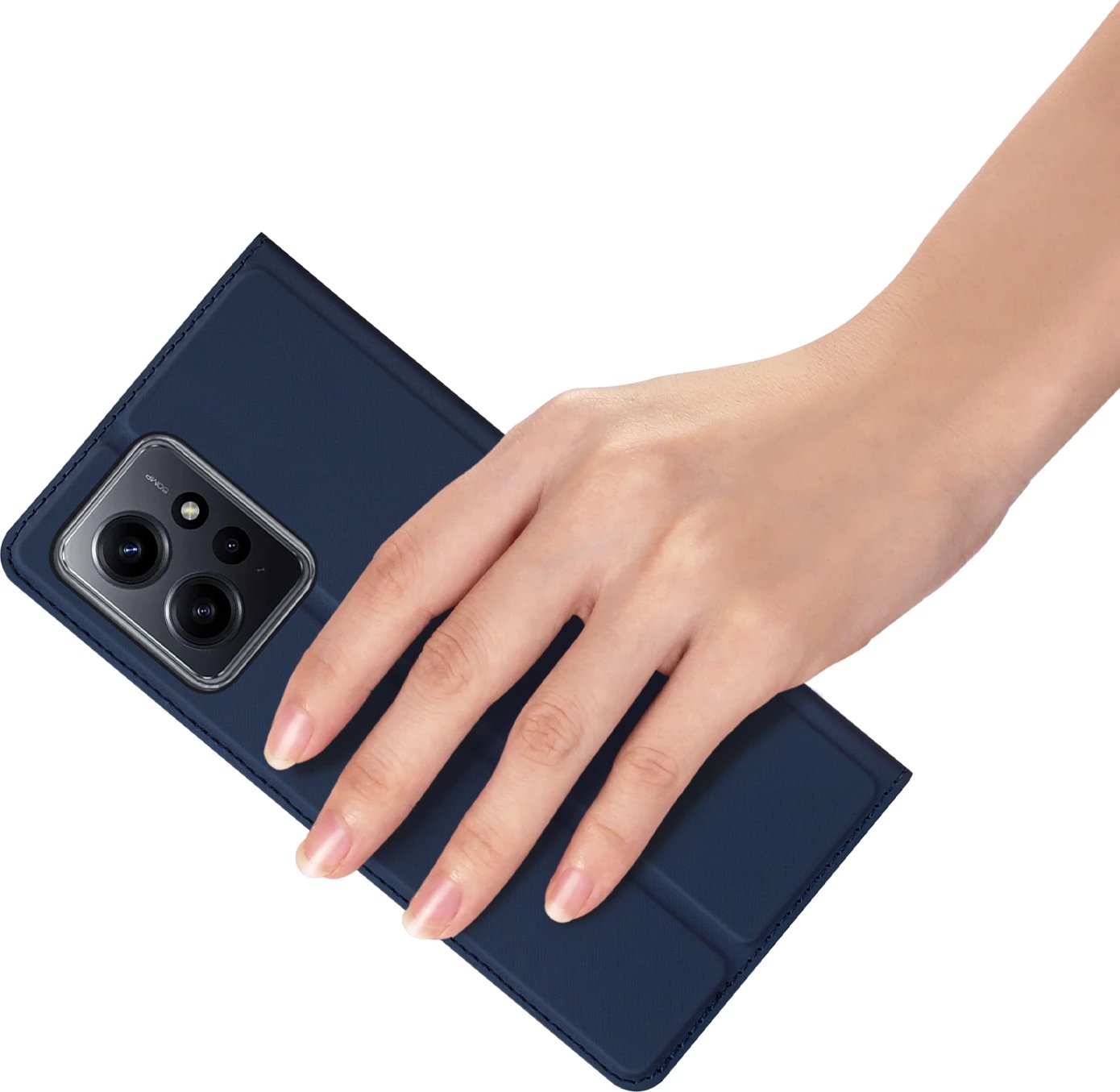 Mbështjellës Dux Ducis Skin Pro për Xiaomi Redmi Note 12, me kapak, portofol dhe qëndrim, Kaltër Mbështjellës Dux Ducis Skin Pro për Xiaomi Redmi Note 12, me kapak, portofol dhe qëndrim, Kaltër