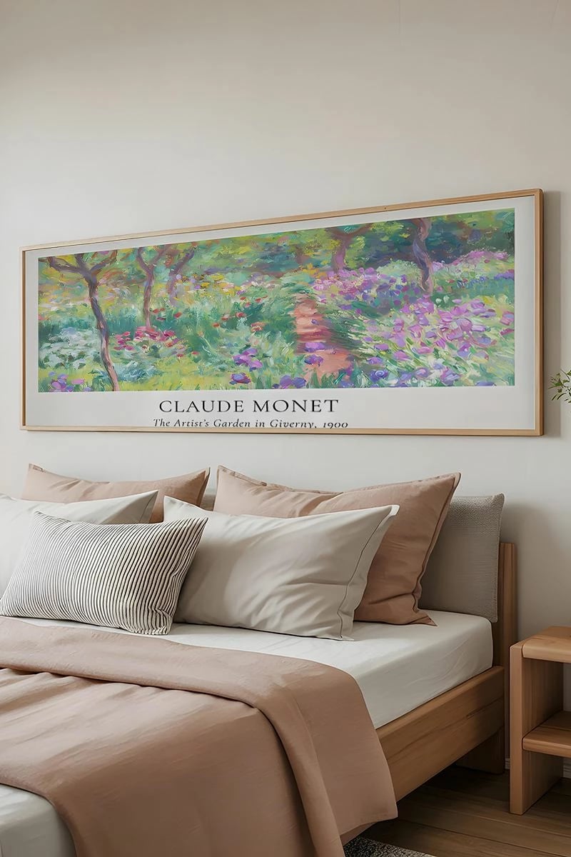 Pikturë dekorative me kornizë, Wallity, Artsmdfyty24-3370, shumëngjyrëshe, 33x70cm