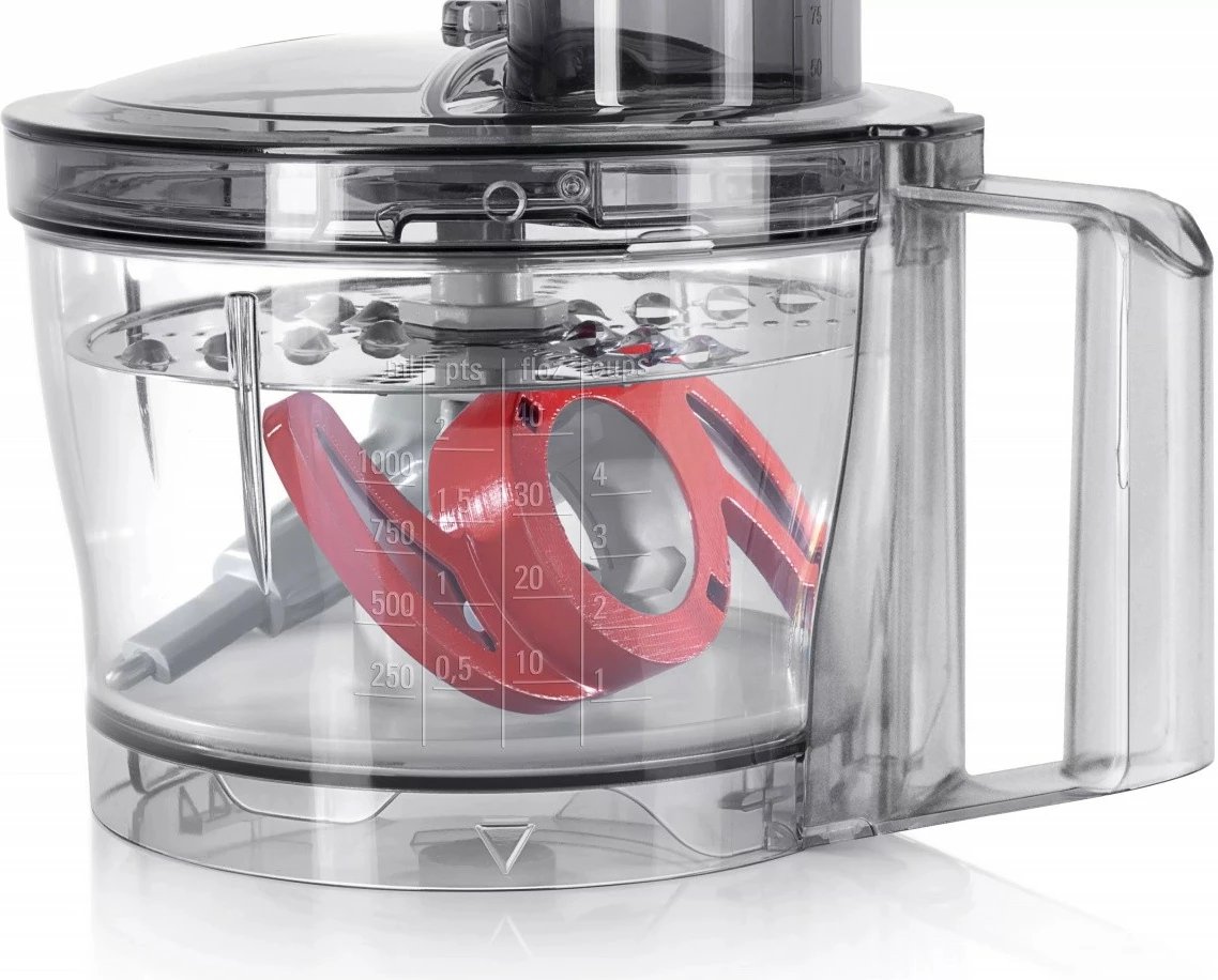 Robot kuzhine, Bosch MCM3200W, 800 W, tas 2.3 L, 2 shpejtësi, Turbo/Pulse, i bardhë