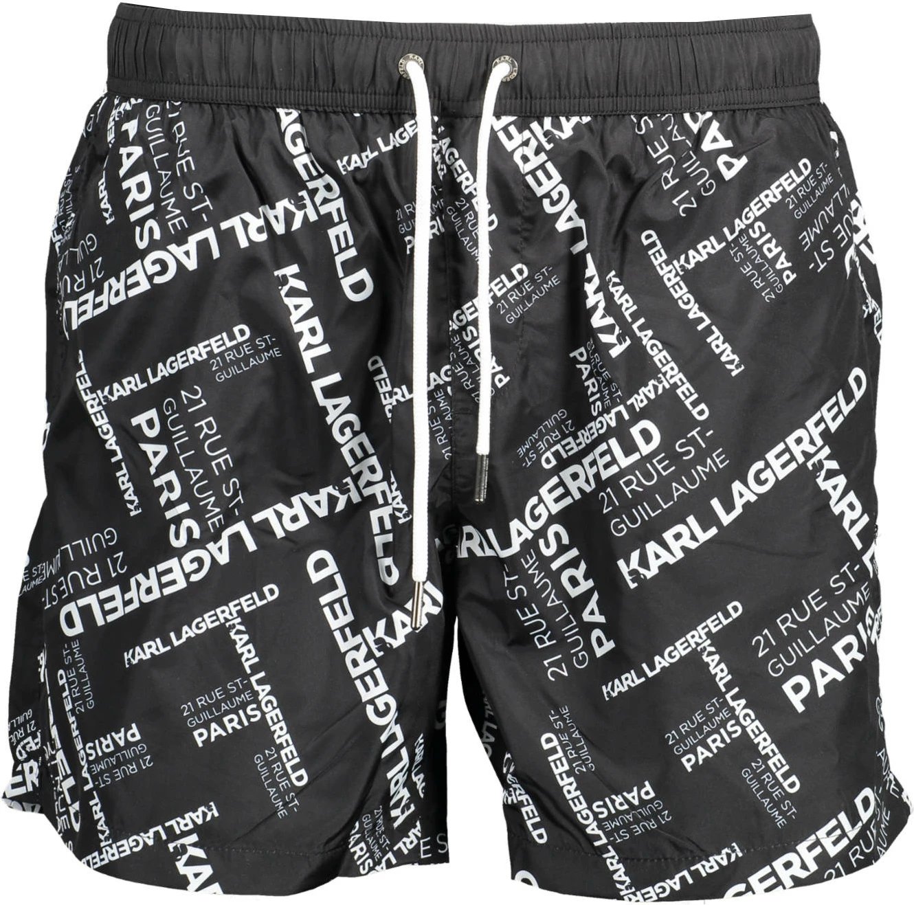 Të poshtme noti për meshkuj KARL LAGERFELD BEACHWEAR medium sea boxer, të zeza
