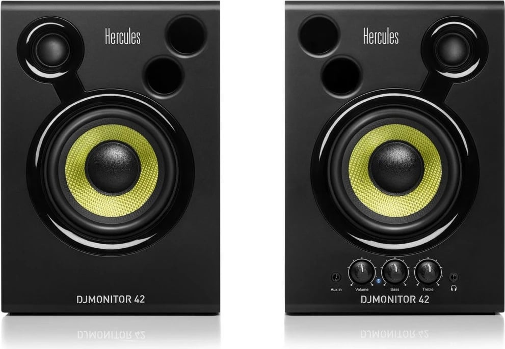 Boxa Hercules DJMonitor 42, 40W RMS, 80W PMPO, 4 inç, e zezë