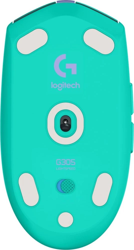 Maus Logitech G305 Lightspeed për lojëra, Mint