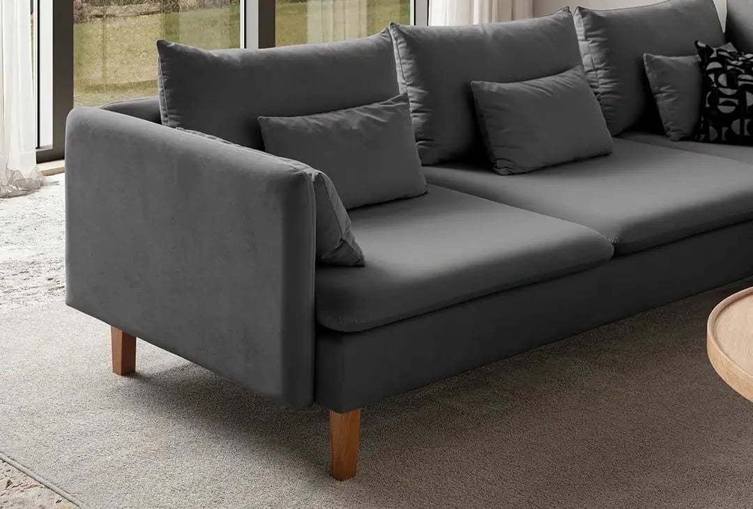 Këndare Flexy L, ngjyrë antracit, Atelier del Sofa