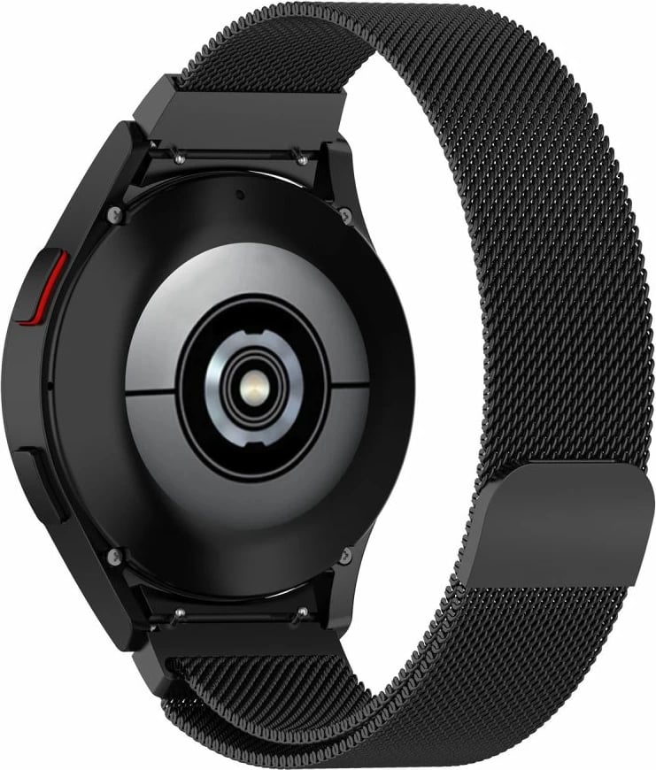 Rrip çeliku për smartwatch Tech-Protect MilaneseBand për Samsung Galaxy Watch 4/5/5 Pro/6/7/FE, i zi