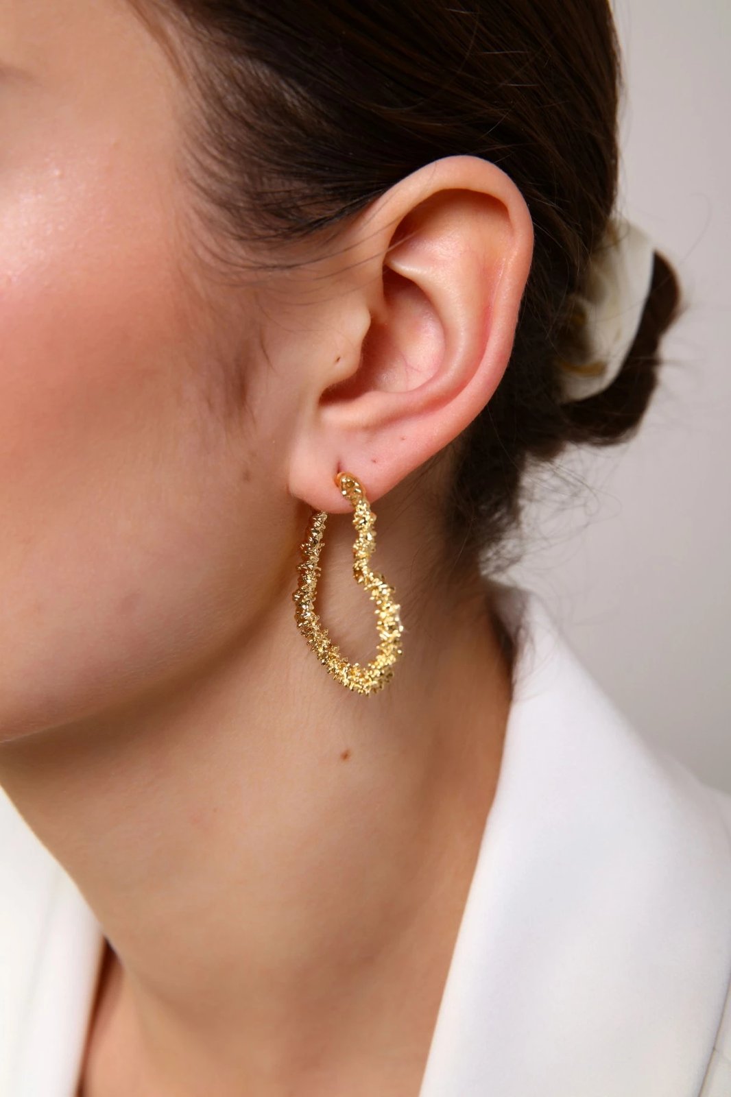 Vathë prej bronzi, ngjyrë ari, Jumeon, me gurë zirkon, Goldkalpkupe