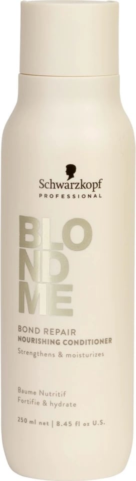 Kondicioner për flokë të verdha Schwarzkopf Professional BlondMe Bond Repair Nourishing Conditioner për femra 250ml