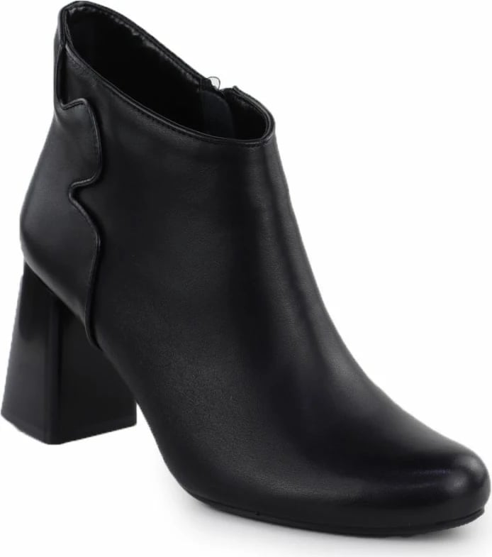 Çizme të shkurtra Jezzi OLI21-2, të zeza