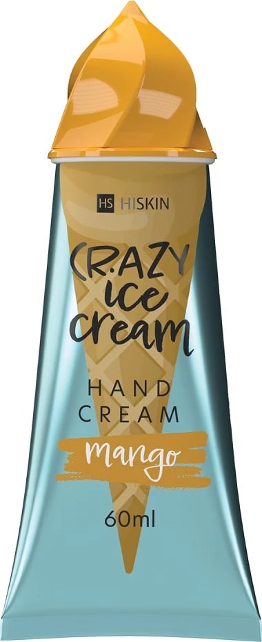 Krem për duar për femra HiSkin Crazy Ice Cream Mango 60ml