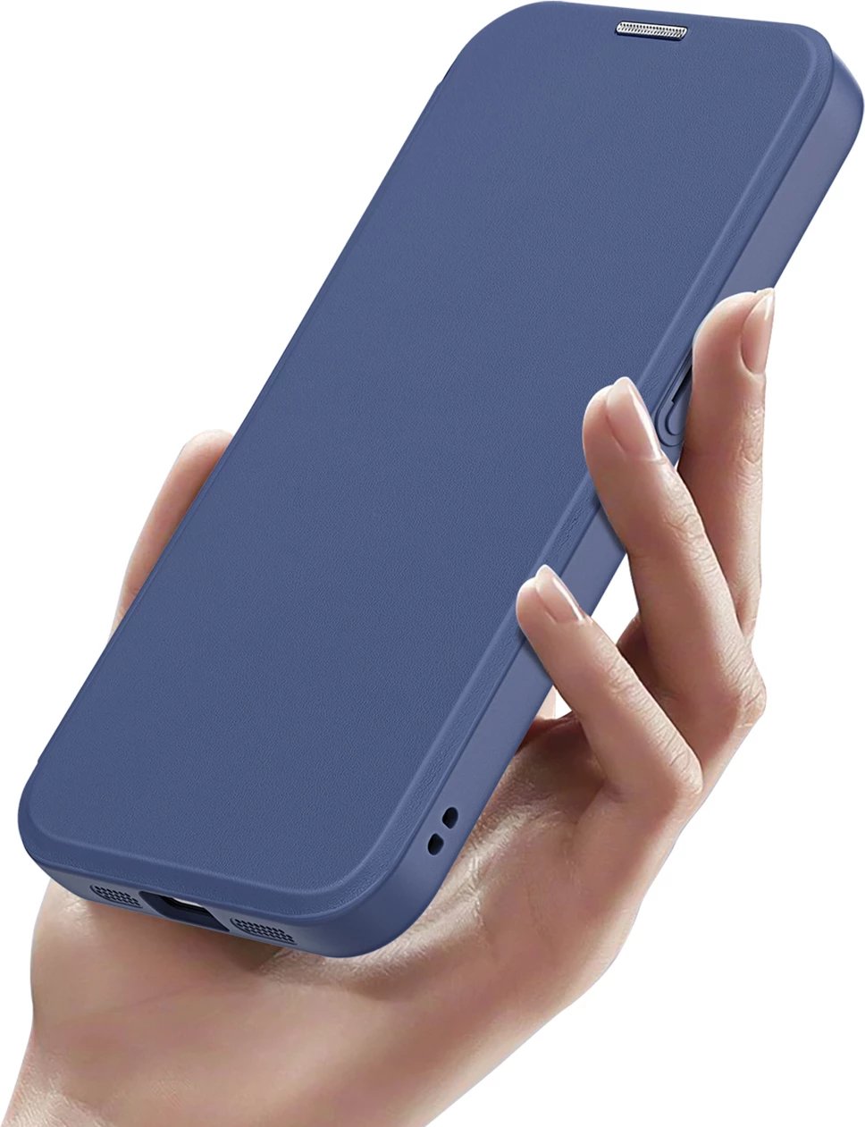 Mbështjellës Dux Ducis Skin X Pro për iPhone 16e, me MagSafe, i kaltër