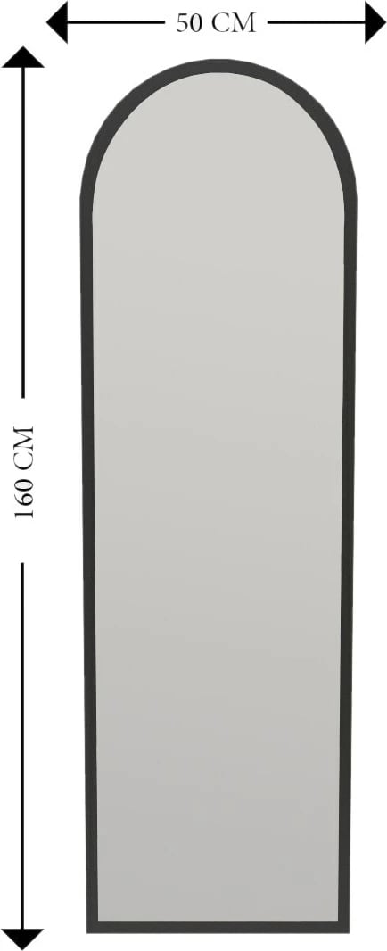 Pasqyrë Hanah Home, Emma, e zezë