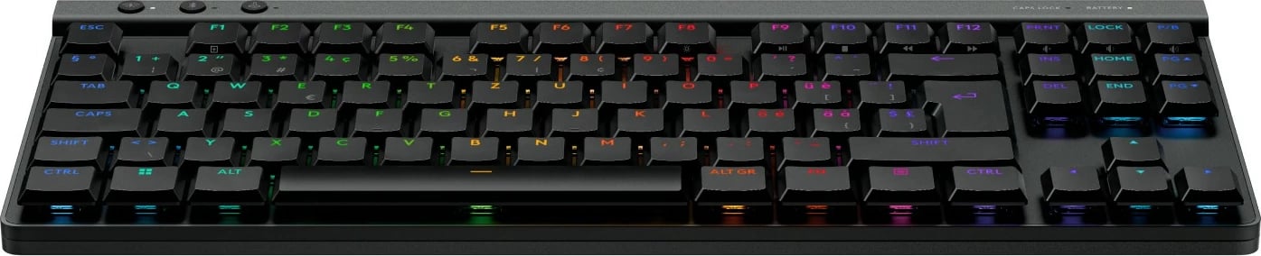 Tastierë mekanike Logitech G 920-012553, RGB, wireless & USB, QWERTZ, e zezë