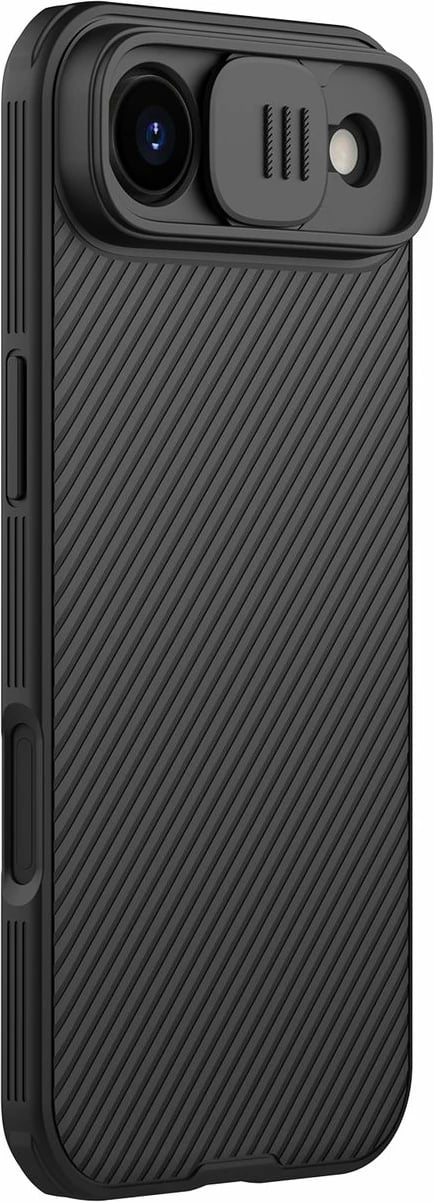 Mbështjellës Nillkin CamShield Pro Magnetic për iPhone 17 Air, MagSafe, i zi