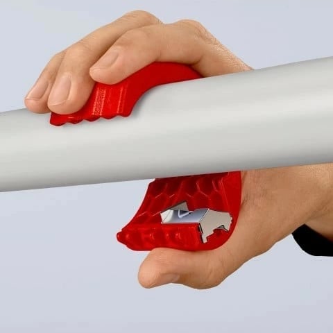 Prerës kabllosh Knipex BiX, plastikë/çelik inox, 5 cm, kuq Prerës kabllosh Knipex BiX, plastikë/çelik inox, 5 cm, kuq