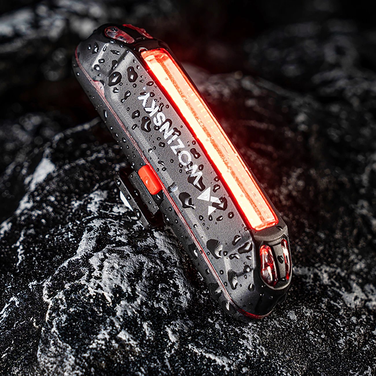 Set drita biçiklete Wozinsky WSBLB3, 1000 lm/100 lm, USB-C, e zezë