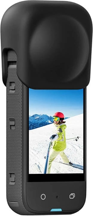 Mbështjellës silikoni Puluz PU812B për Insta360 X3, zi