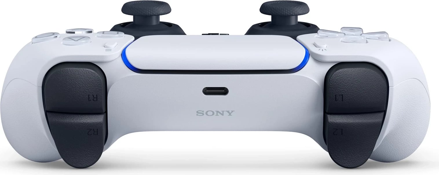 Kontrollues lojërash Sony DualSense për PlayStation 5, Bluetooth/USB, i Zi dhe i Bardhë Kontrollues lojërash Sony DualSense për PlayStation 5, Bluetooth/USB, i Zi dhe i Bardhë