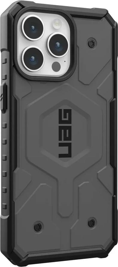 Mbështjellës Urban Armor Gear 114301113333 për celular, për Apple, 17 cm (6.7"), Argjendtë