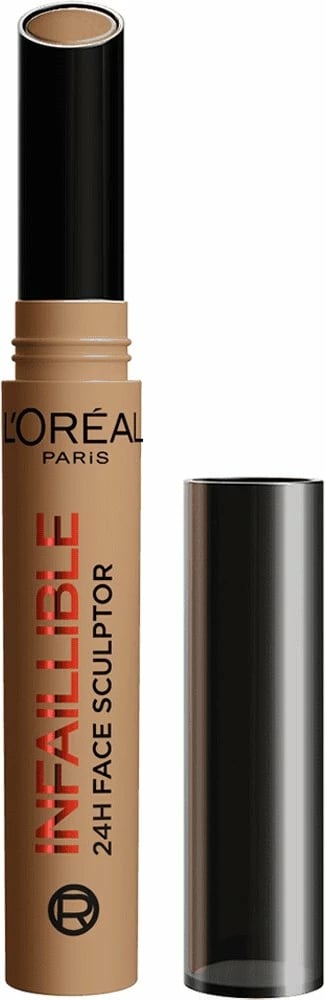 Stick bronzeri për femra L'Oreal Paris Infallible 24H Face Sculptor 2 Fair Light, 2.3g