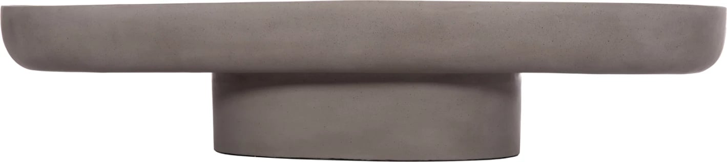 Tavolinë e ulët kafeje DESSY, fibër-cement, ngjyrë gri, FH18153.03, 151x66x30cm