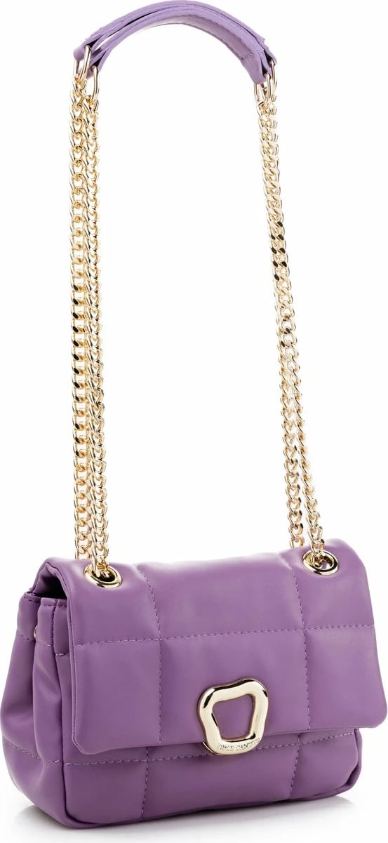 Çantë shpatulle ngjyrë vjollcë, Vince Camuto, Bologna