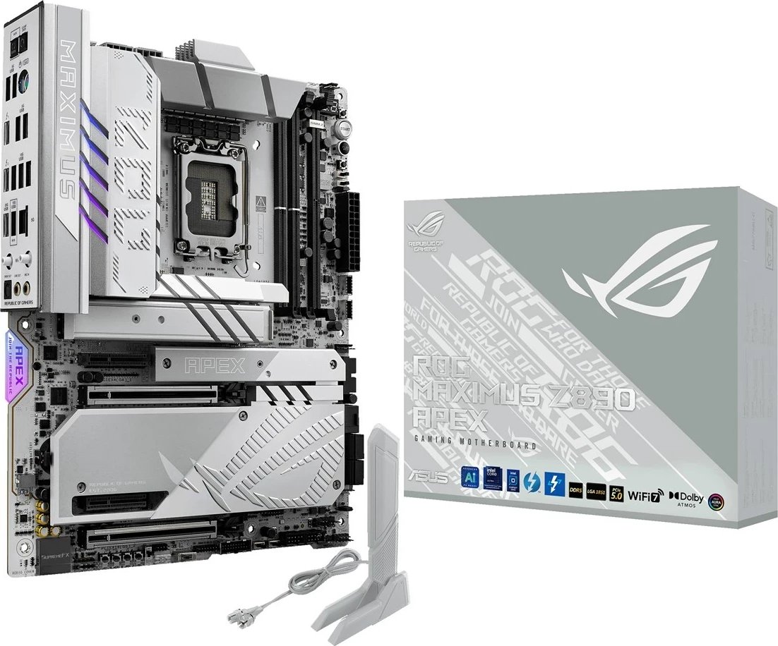 Pllakë amë ASUS ROG MAXIMUS Z890 APEX, Socket 1851, ATX Pllakë amë ASUS ROG MAXIMUS Z890 APEX, Socket 1851, ATX