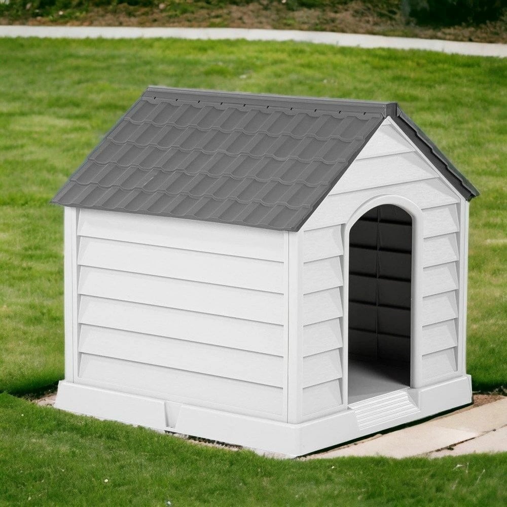 Shtëpi për kafshë shtëpiake, gri dhe antracit, 5101-1