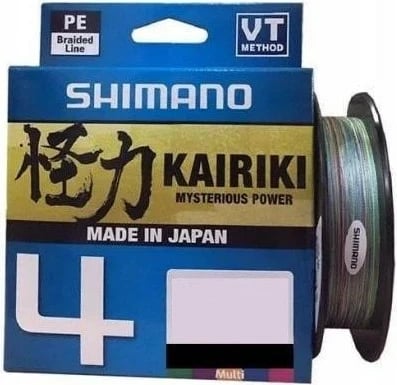 Fije peshkimi Shimano Kairiki 4, 0.100mm, shumëngjyrëshe