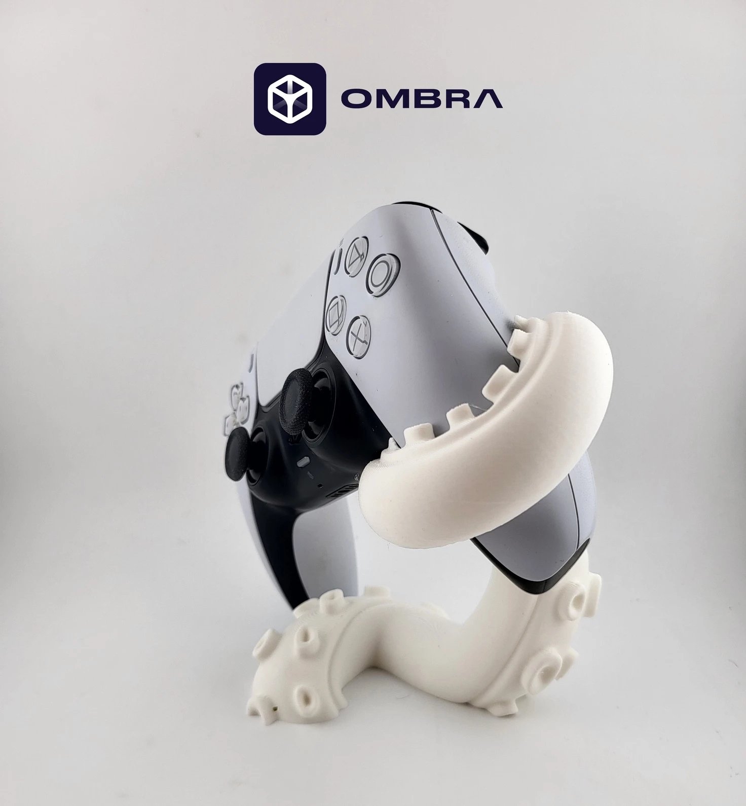 PS5 Controller Tentacle Kraken Stand, e bardhë