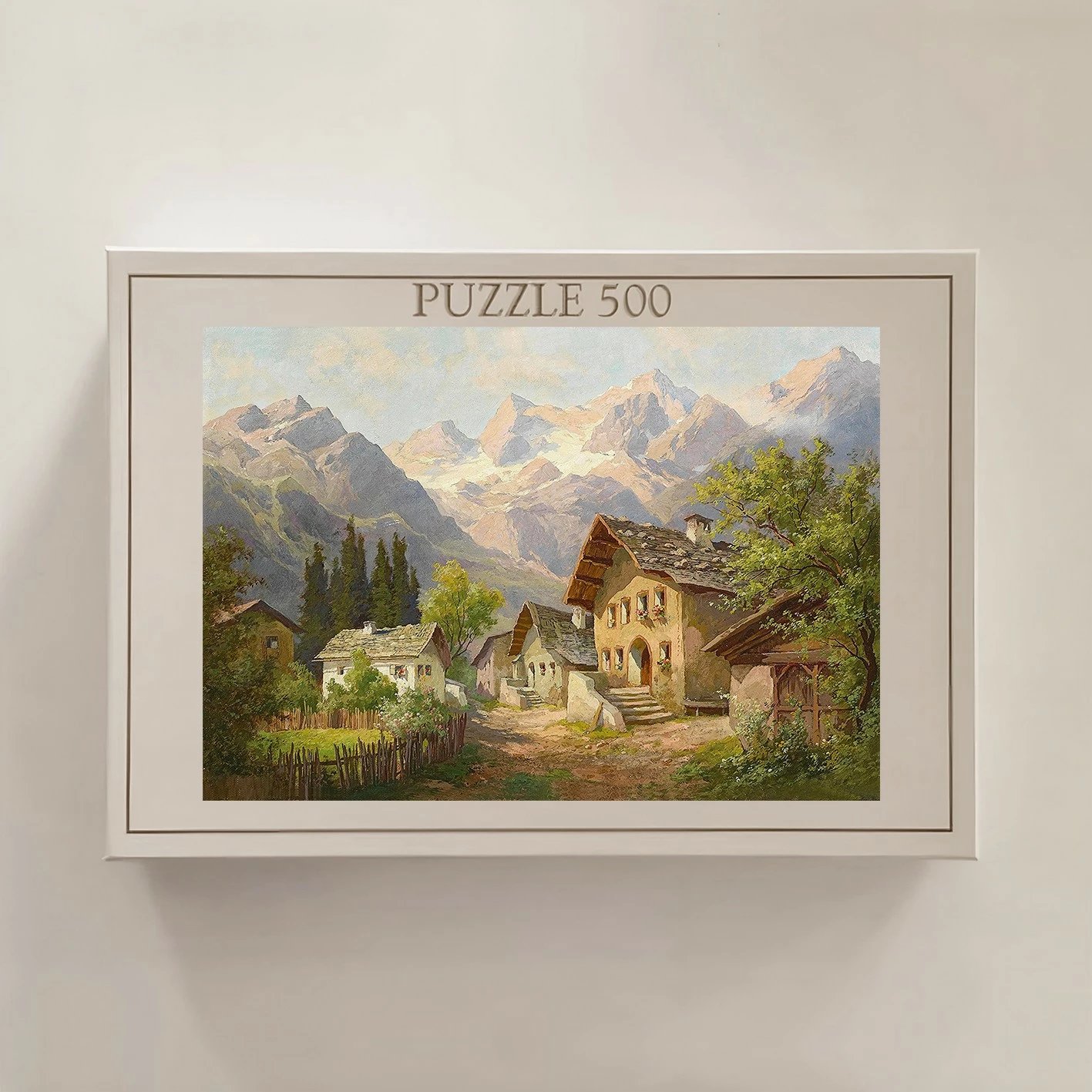 Puzzle 500 copë, Evila Originals, shumëngjyrësh, PZL_055_500