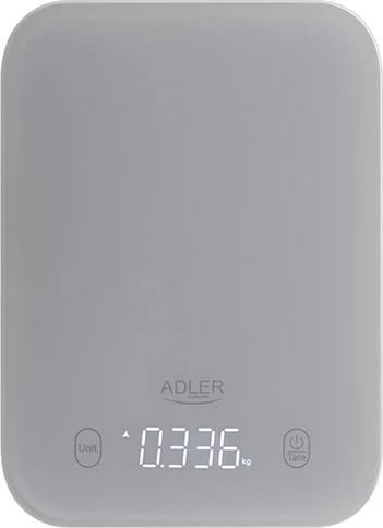 Peshore kuzhine Adler AD 3181, digjitale, 10 kg, gri