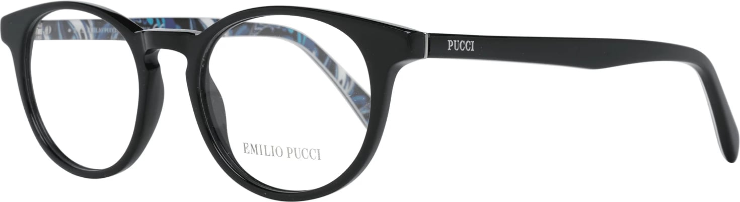 Korniza optike për femra Emilio Pucci, të zeza