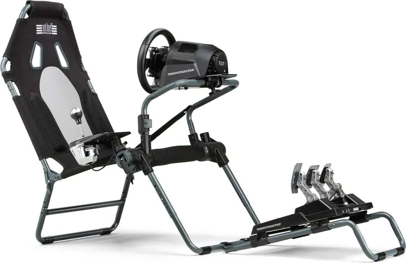 Kokpit gaming Next Level Racing GT Lite, NLR-S021GR, gri karbon