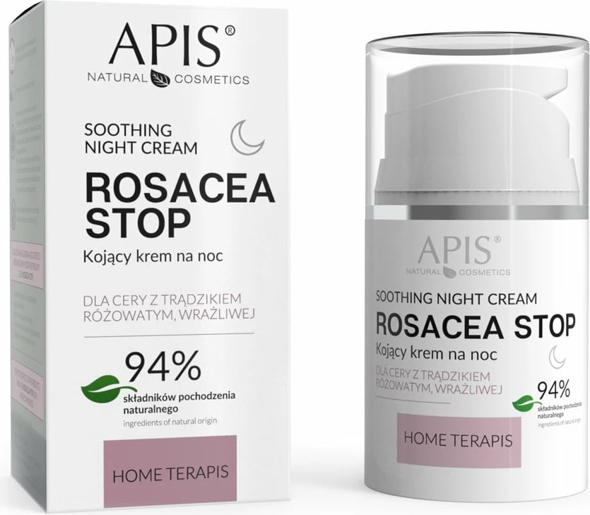 Krem nate për fytyrë APIS Rosacea-Stop Soothing Night Cream për femra 50ml