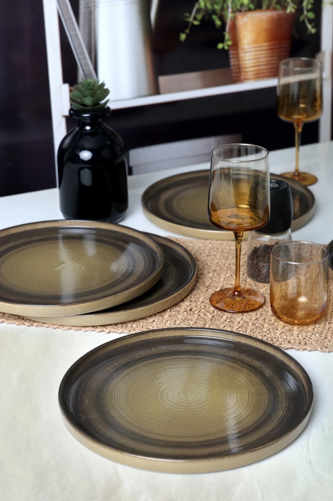 Set pjatash shërbimi (6 copë), Hermia Concept, X00018266