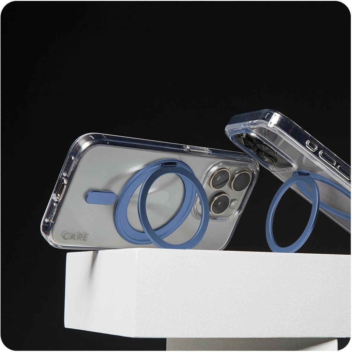 Mbështjellës PanzerGlass për iPhone 16 Pro, MagSafe, kickstand, transparent