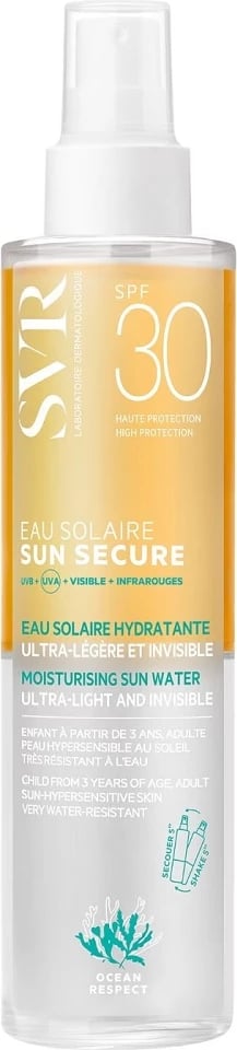 Sprej për diell SVR Sun Secure Eau Solaire SPF30, 200ml