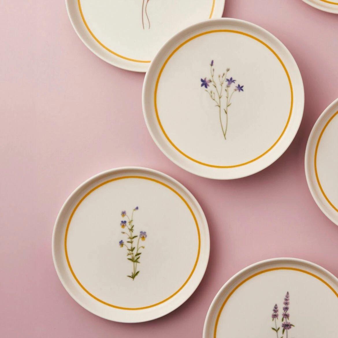 Set pjatash për ëmbëlsira (6 copë), Hermia Concept, GBSBLB621DUE2955K