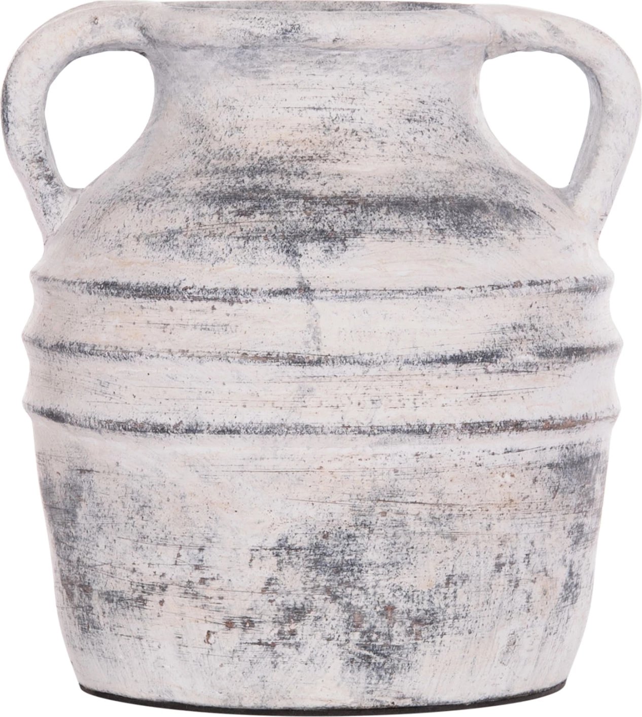 Vazo dekorative tavoline VERMO, terrakotë, ngjyrë gri e çelët, FH4398, 21x22cm Vazo dekorative tavoline VERMO, terrakotë, ngjyrë gri e çelët, FH4398, 21x22cm