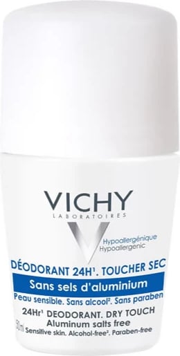 Deodorant roll-on unisex Vichy Aluminium Salt Free 50ml