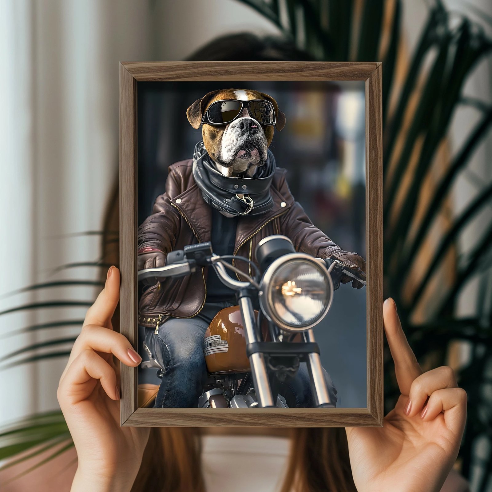 Pikturë dekorative me kornizë, MDF, Wallity, GE052-L