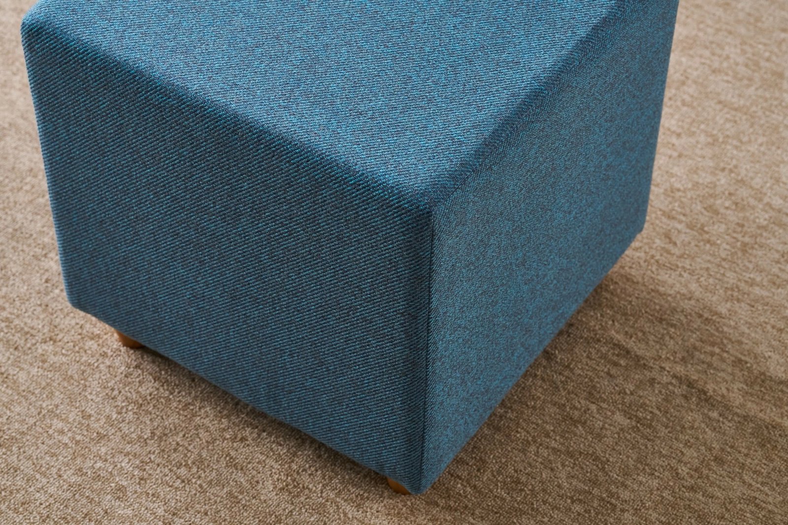 Puf Atelier del Sofa, ngjyrë kaltër, Olimpos