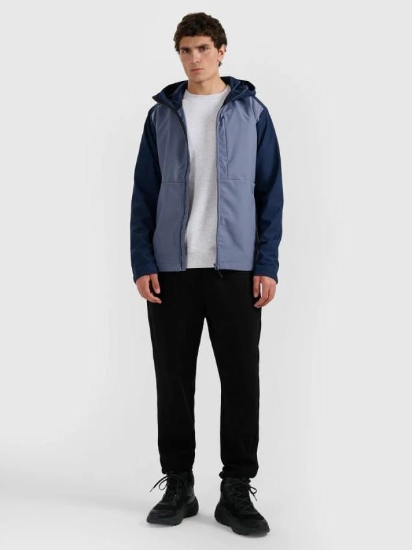 Jakne softshell për meshkuj 4f, e zezë