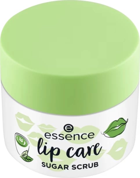 Skrub për buzë Essence Lip Care Sugar Scrub 02 Matcha Latte, 9 g